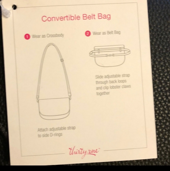Thirty One Convertible belt bag - Picture 5 of 6
